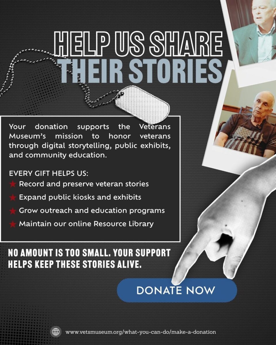 Donate to the Veterans Museum