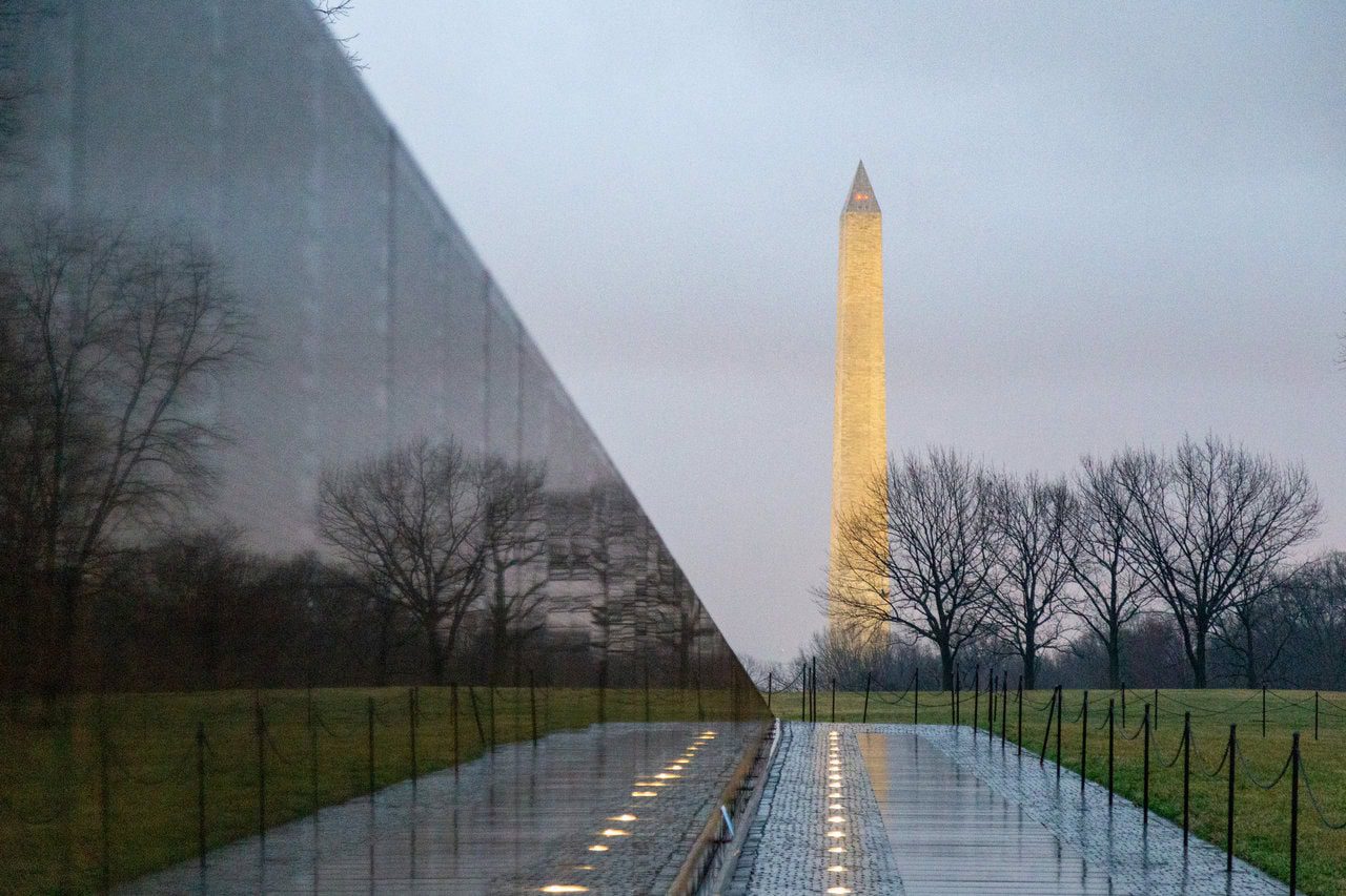 Become A Member: Vietnam Veterans Memorial and the Washington Monument