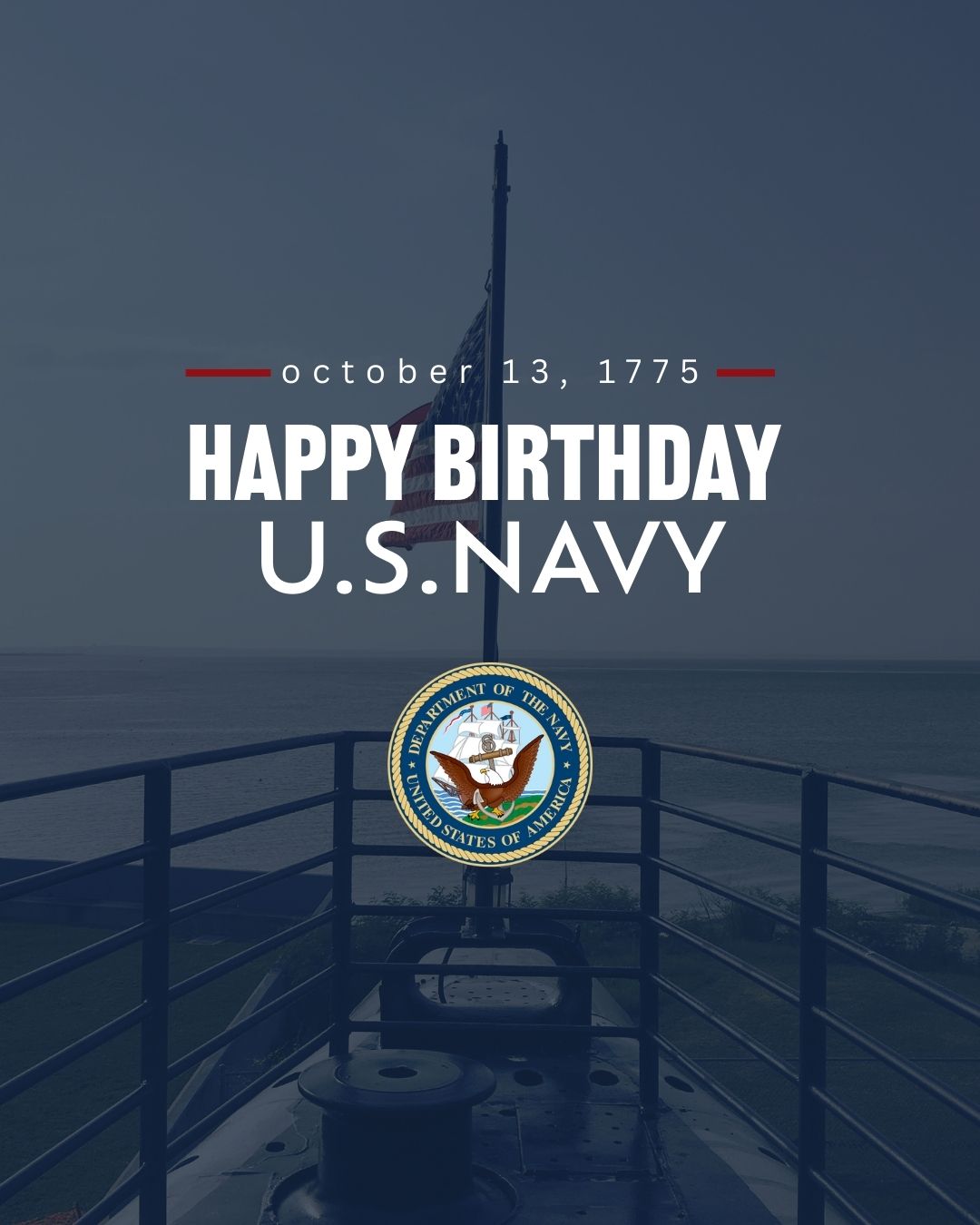 Happy Birthday U.S. Navy