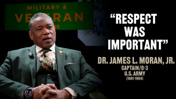 Dr. James L. Moran, Jr. - "Respect was important"